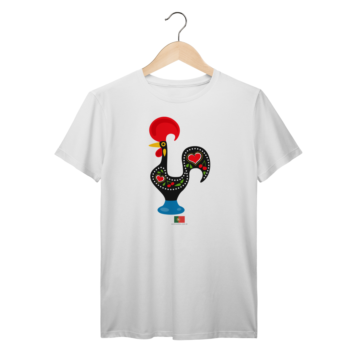 Camiseta Galo Portugal ( Galo de Barcelos )