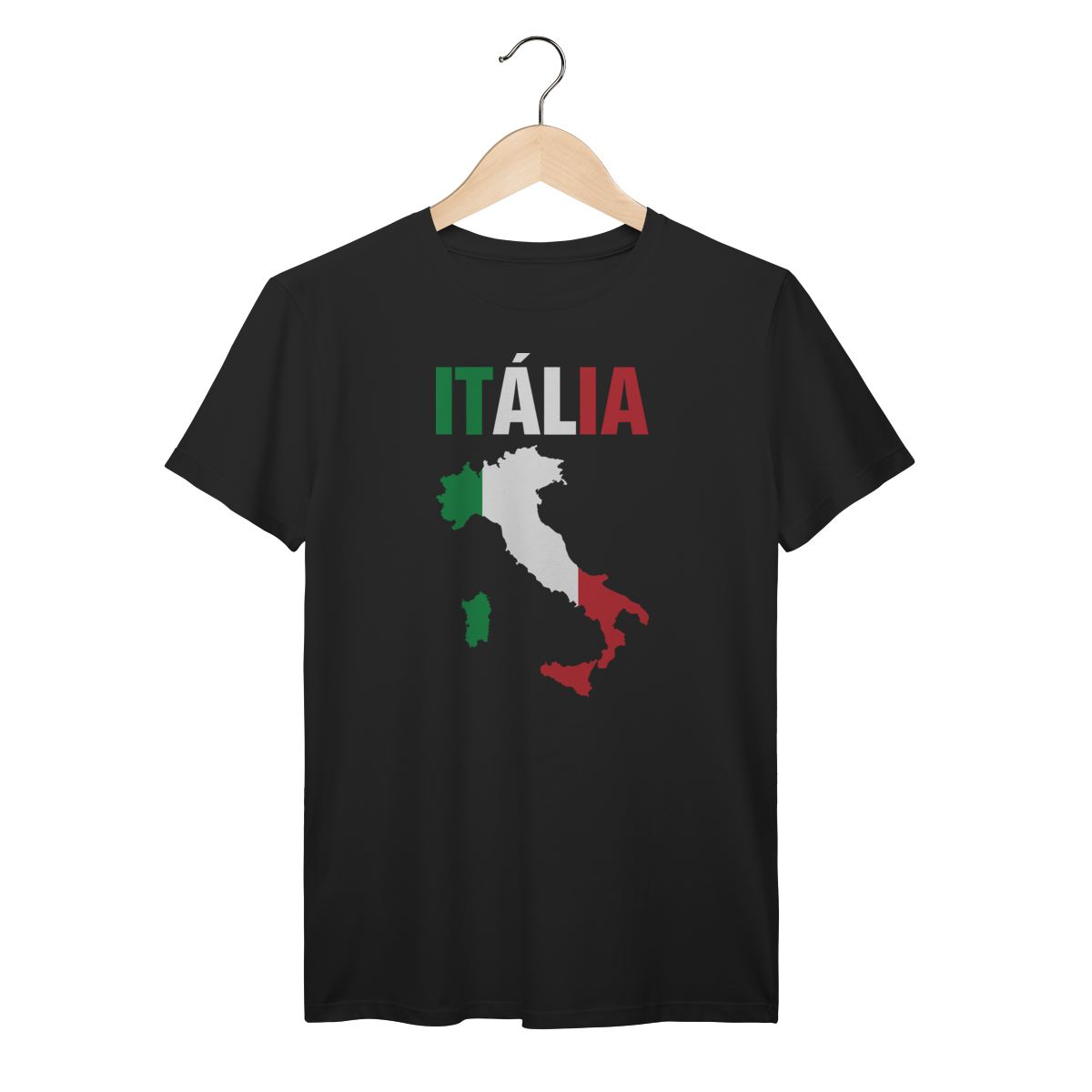 Camiseta Mapa Itália