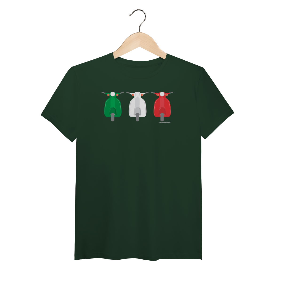 Camiseta Lambreta V | T-Shirt Pima