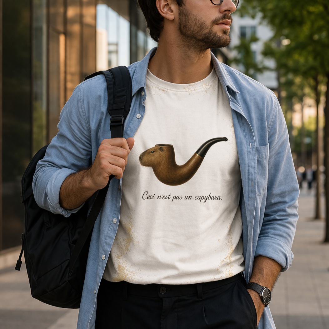 Isso não é uma capivara (René Magritte)