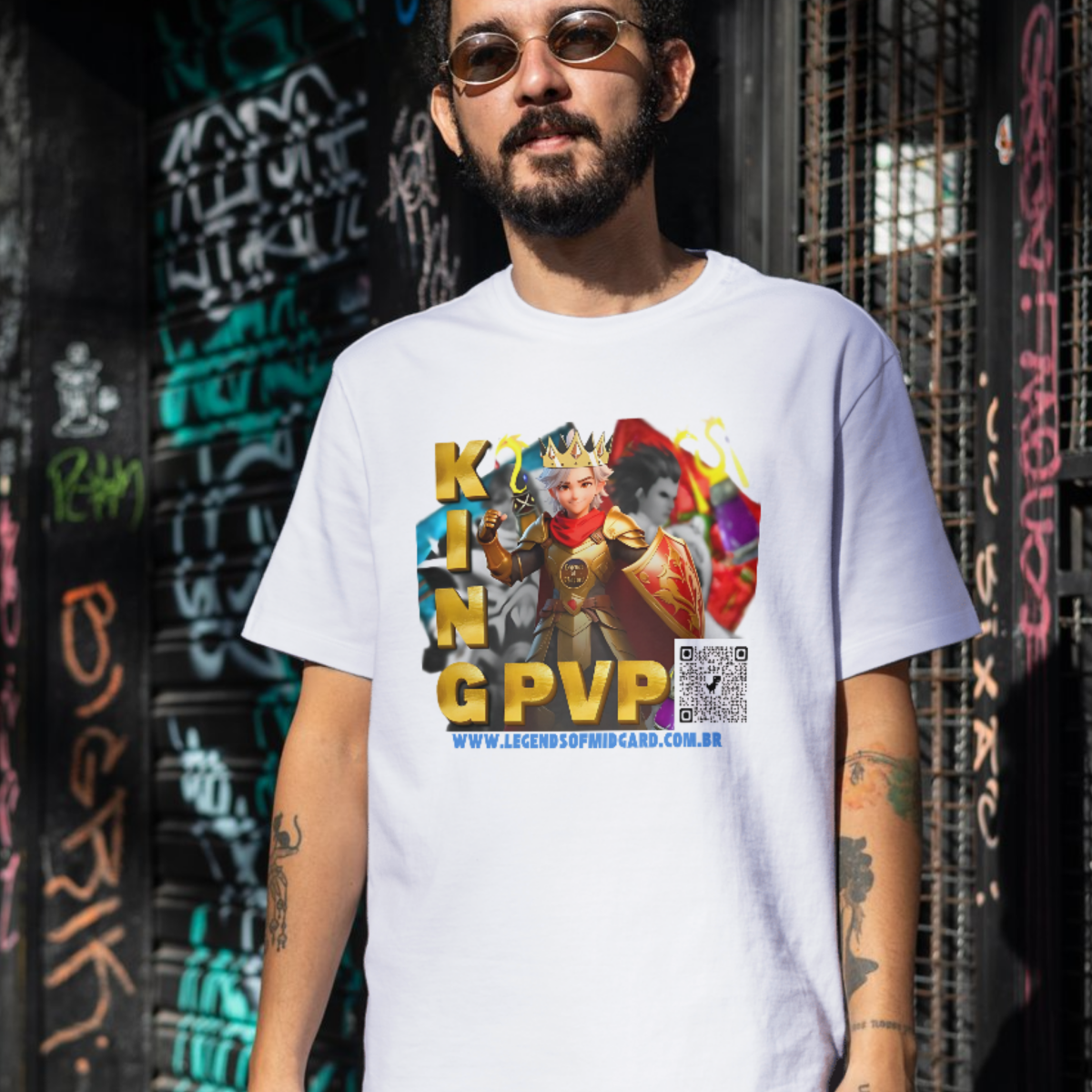 T-Shirt Quality - Coleção Rei do PVP de Midgard