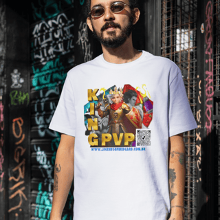 T-Shirt Quality - Coleção Rei do PVP de Midgard