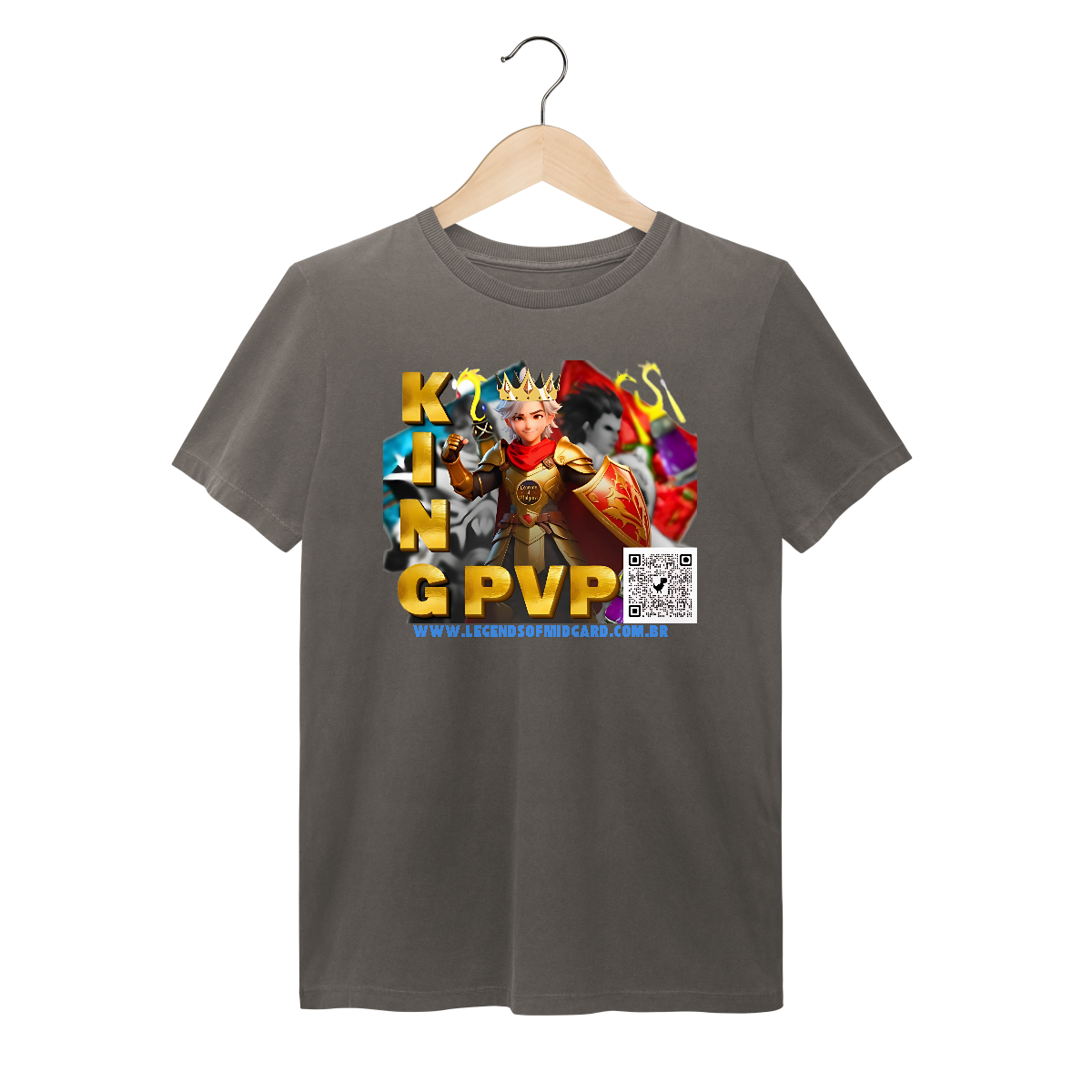 T-Shirt Estonada - Coleção Rei do PVP de Midgard