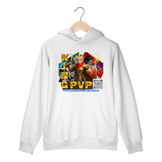 Moletom Prime Canguru - Coleção Rei do PVP de Midgard