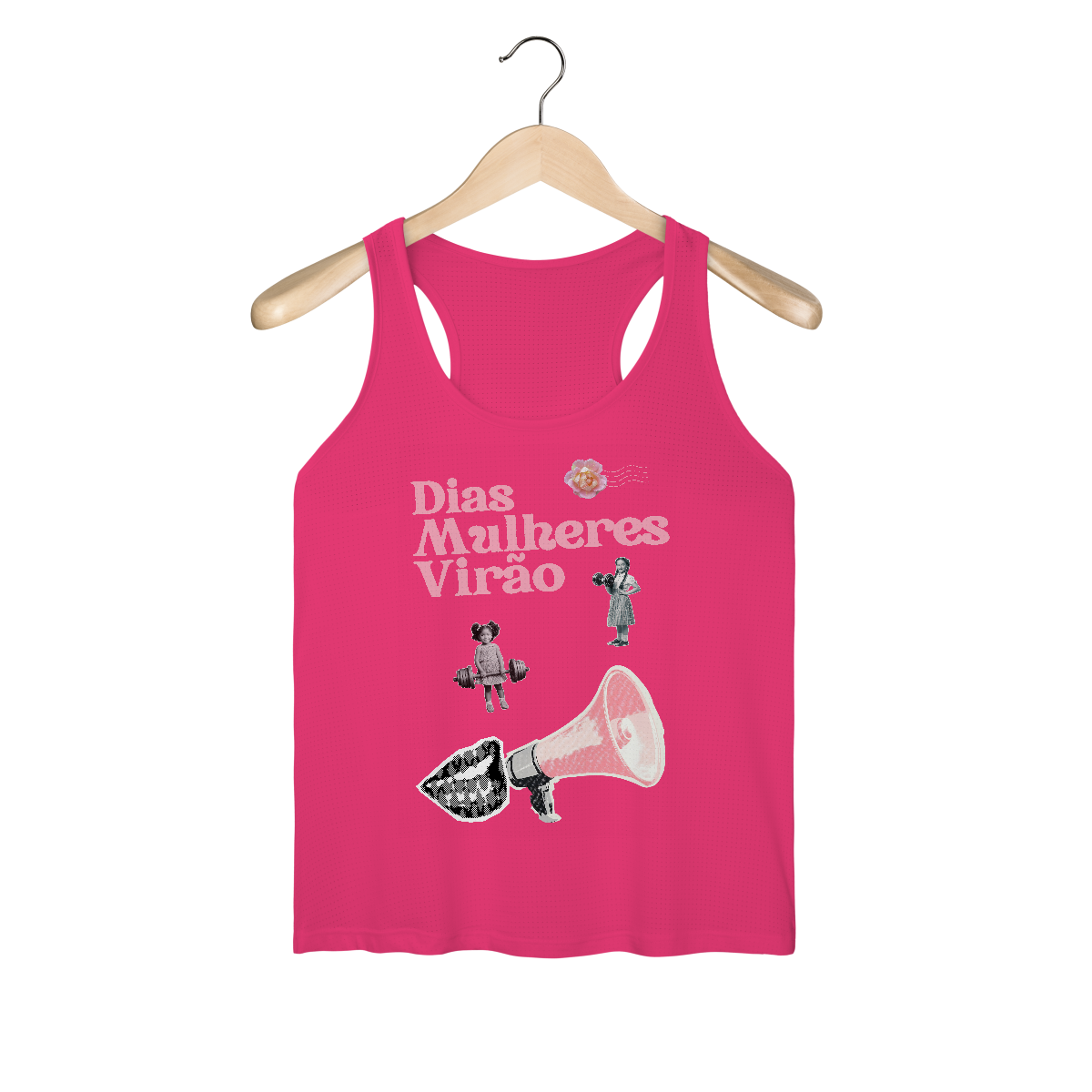regata feminina DIAS MULHERES VIRÃO (Sport Dry UV)