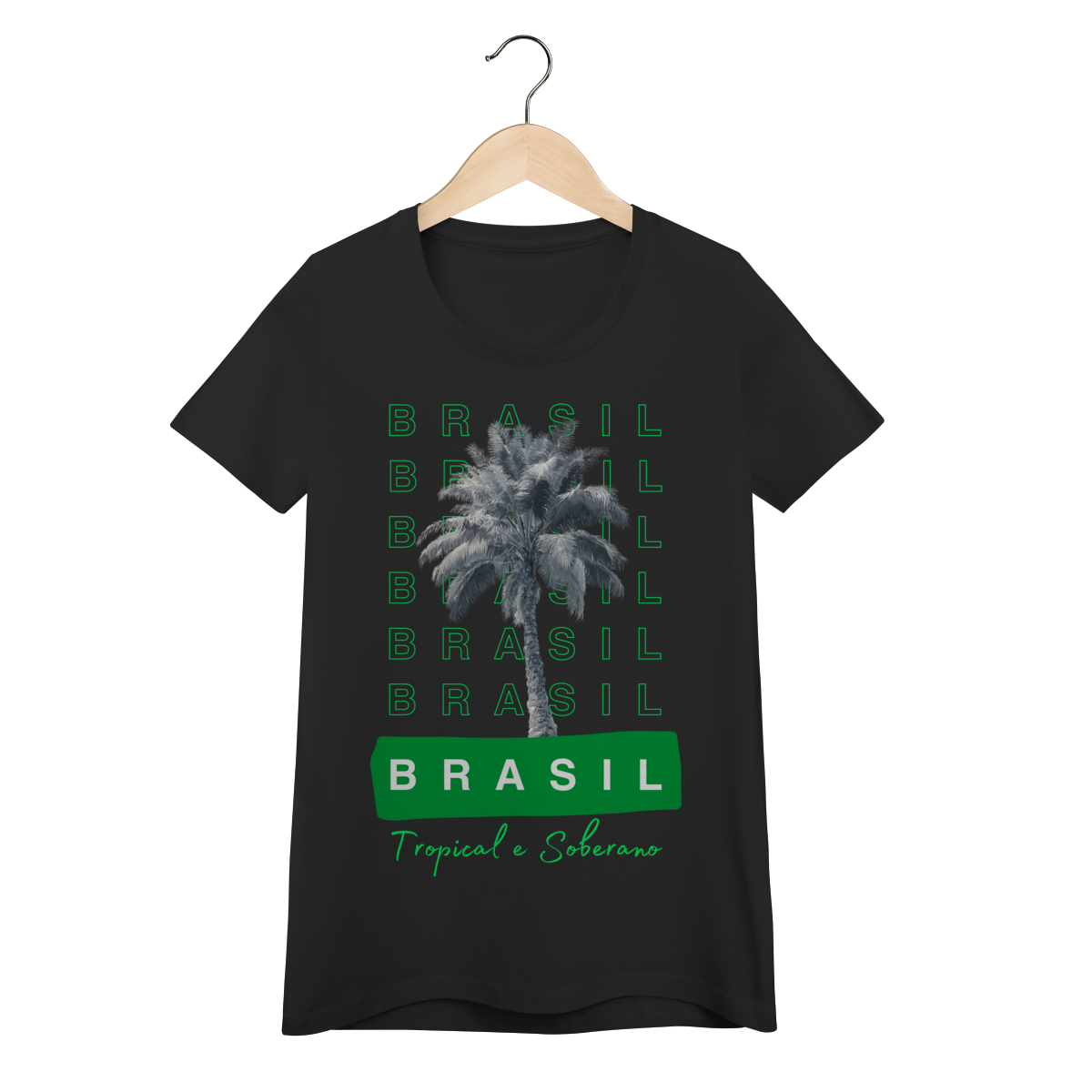 baby look BRASIL Tropical e Soberano - PALMEIRA