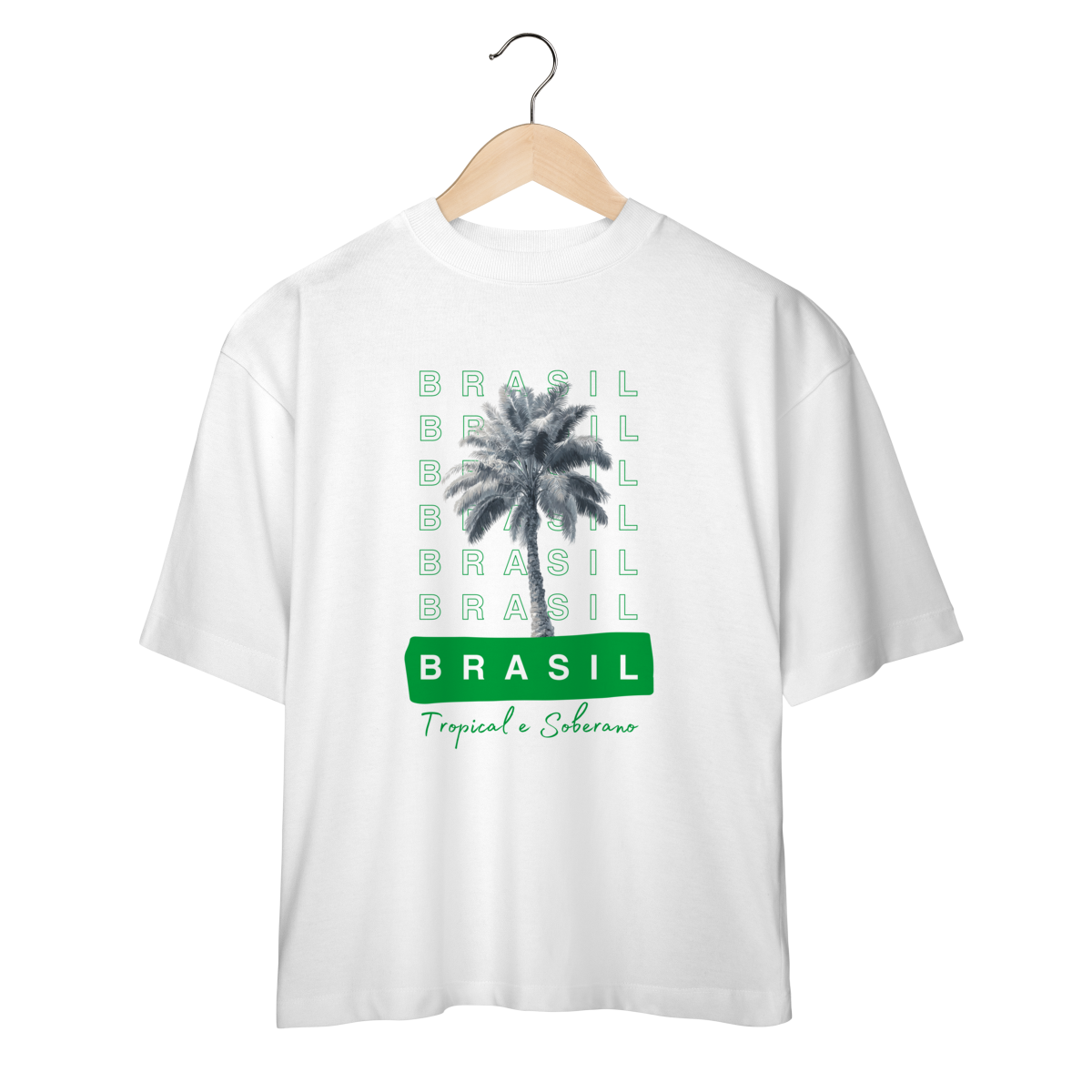 oversized BRASIL Tropical e Soberano - PALMEIRA