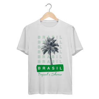 camiseta sport Dry UV  BRASIL Tropical e Soberano - PALMEIRA