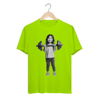 camiseta sport Dry UV FORÇA E DELICADEZA