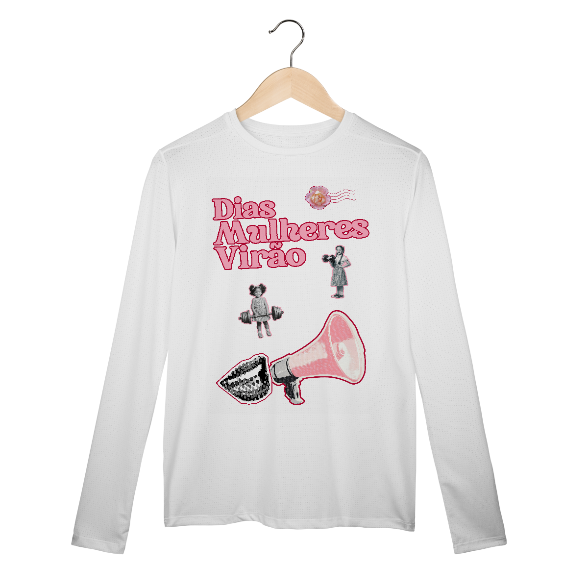 Dry UV manga longa DIAS MULHERES VIRÃO