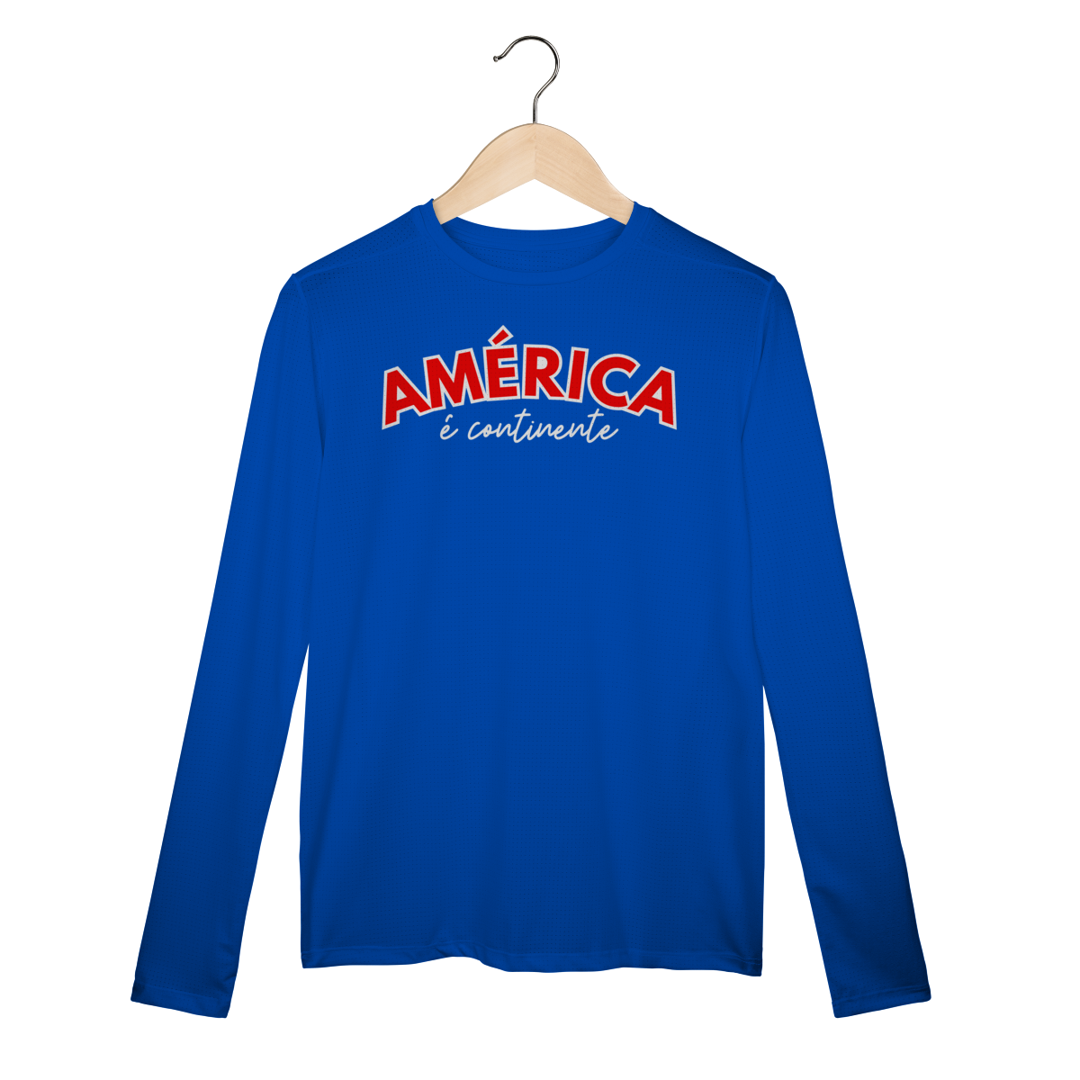 Dry UV manga longa AMÉRICA É CONTINENTE