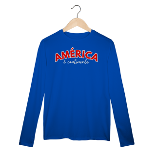 Dry UV manga longa AMÉRICA É CONTINENTE