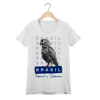 baby look  BRASIL Tropical e Soberano - PAPAGAIO