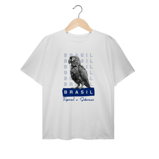 plus size  BRASIL Tropical e Soberano - PAPAGAIO