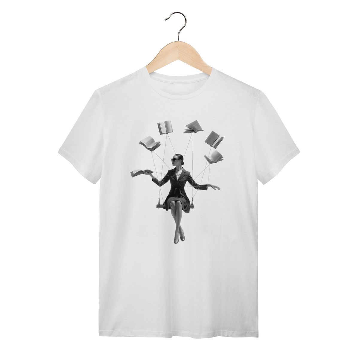 camiseta LIVROS