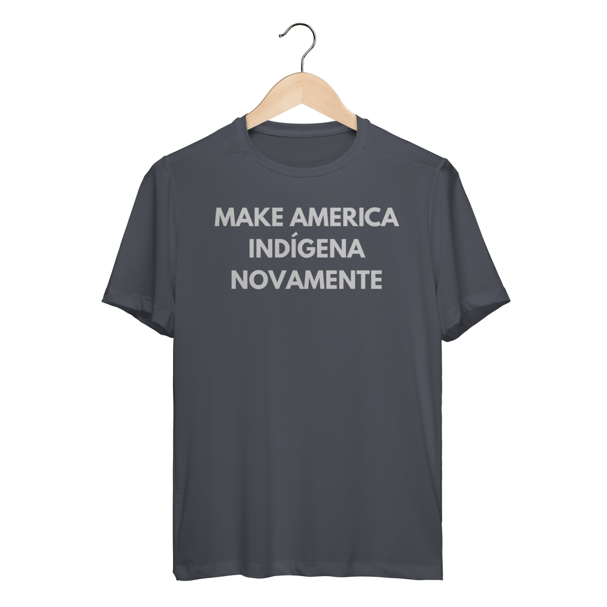 sport DRY UV - MAKE AMERICA INDÍGENA NOVAMENTE manga curta