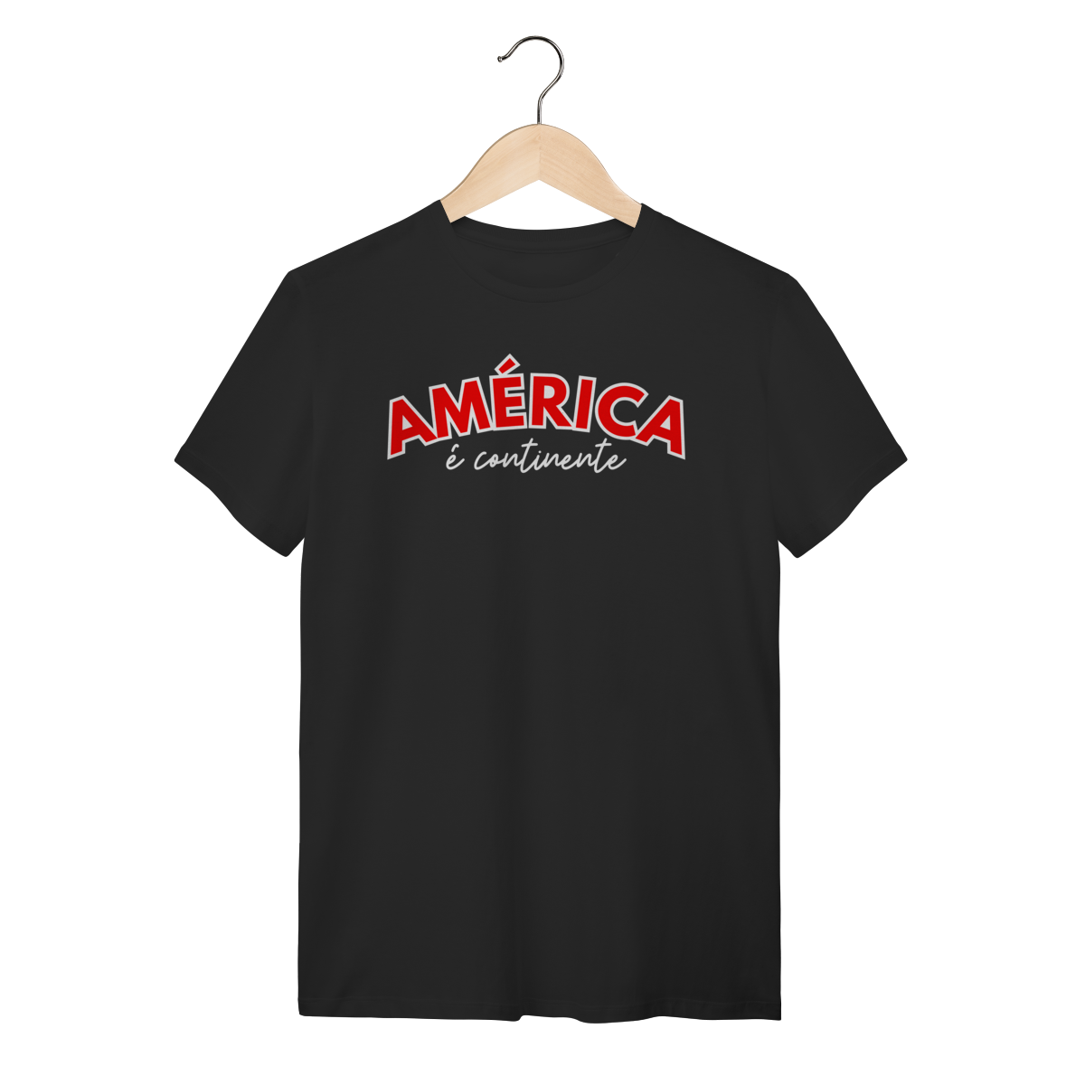 camiseta AMÉRICA É CONTINENTE
