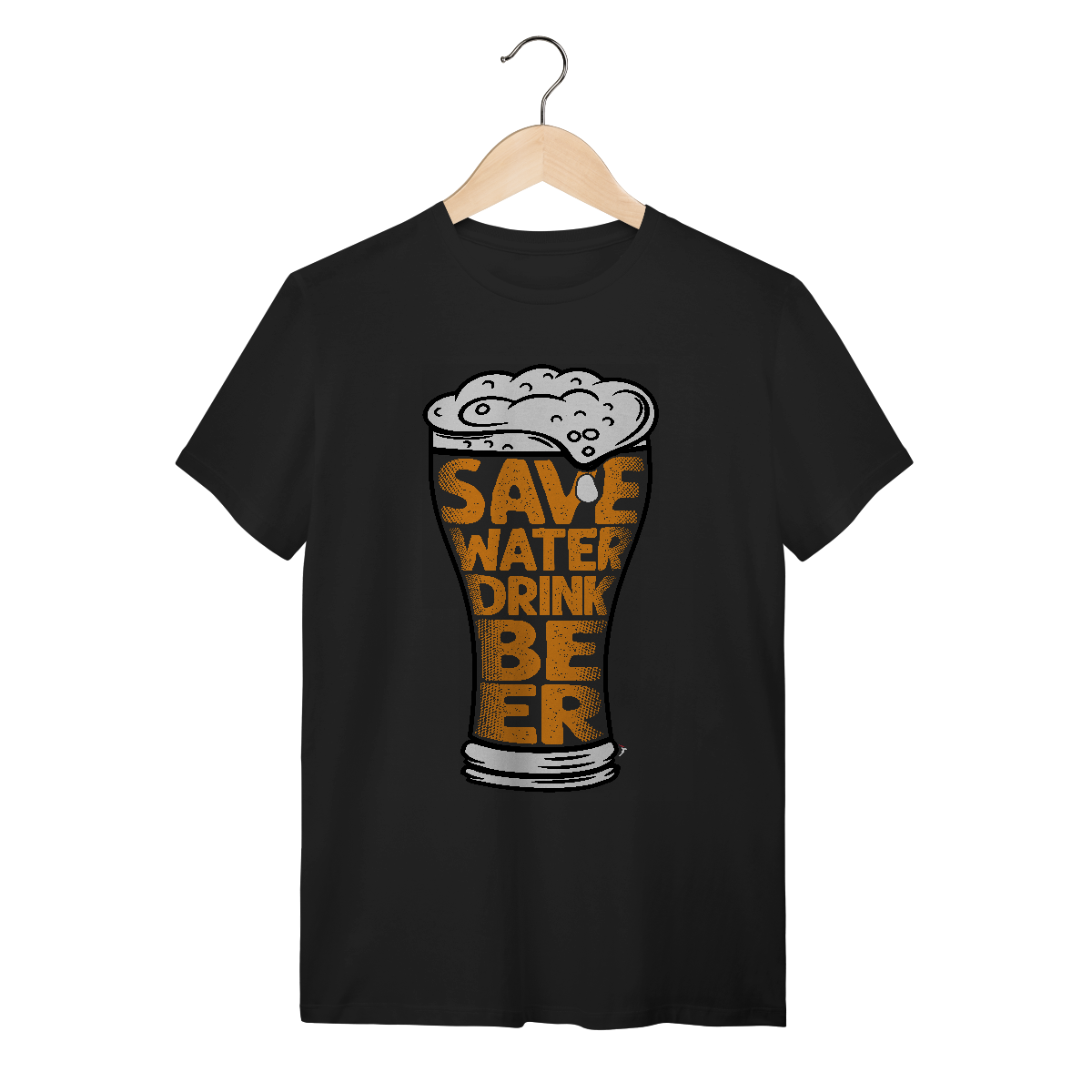 Camiseta Cerveja Modelo 4 - Save Water Drink Beer