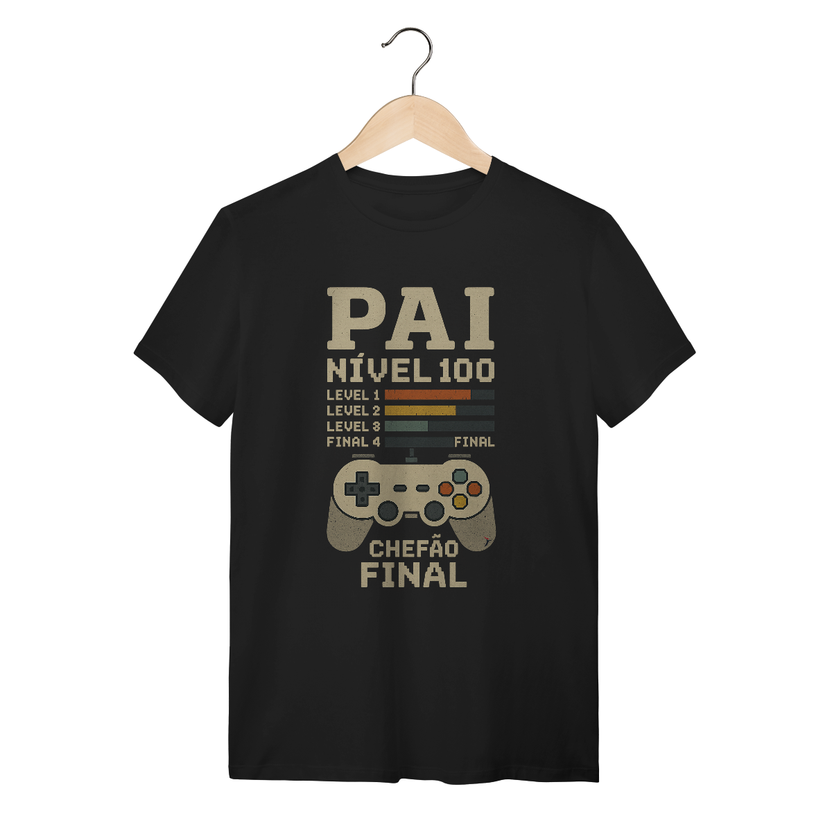 Camiseta Dia dos Pais Modelo 1 - Chefão Final