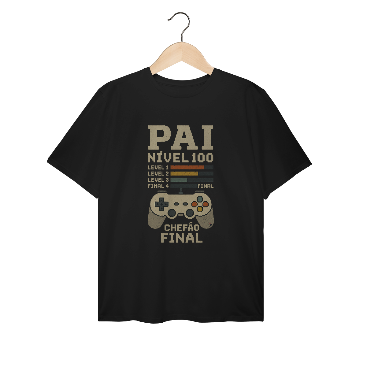 Camiseta Plus Size Dia dos Pais Modelo 1 - Chefão Final