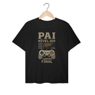 Camiseta Plus Size Dia dos Pais Modelo 1 - Chefão Final