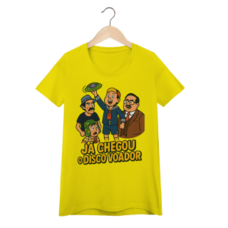 Baby Look Chaves Modelo 1 - Já Chegou o Disco Voador