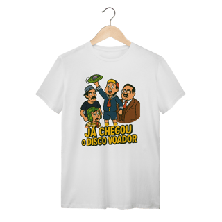 Camiseta Chaves Modelo 1 - Já Chegou o Disco Voador