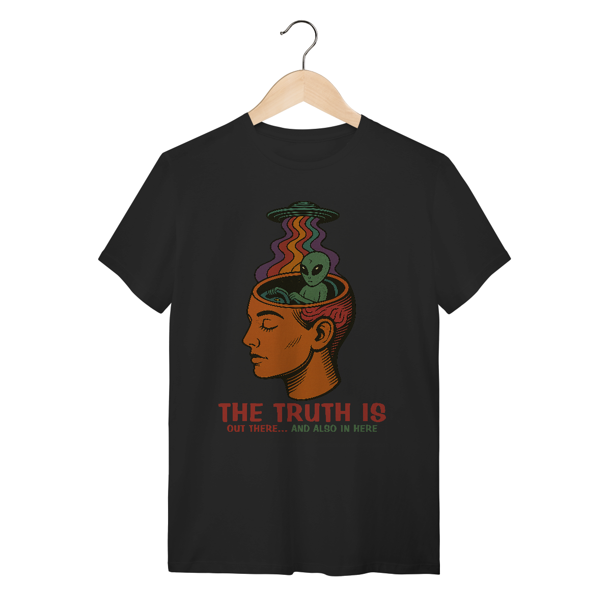 Camiseta Ufologia Modelo 3 - The Truth is out there