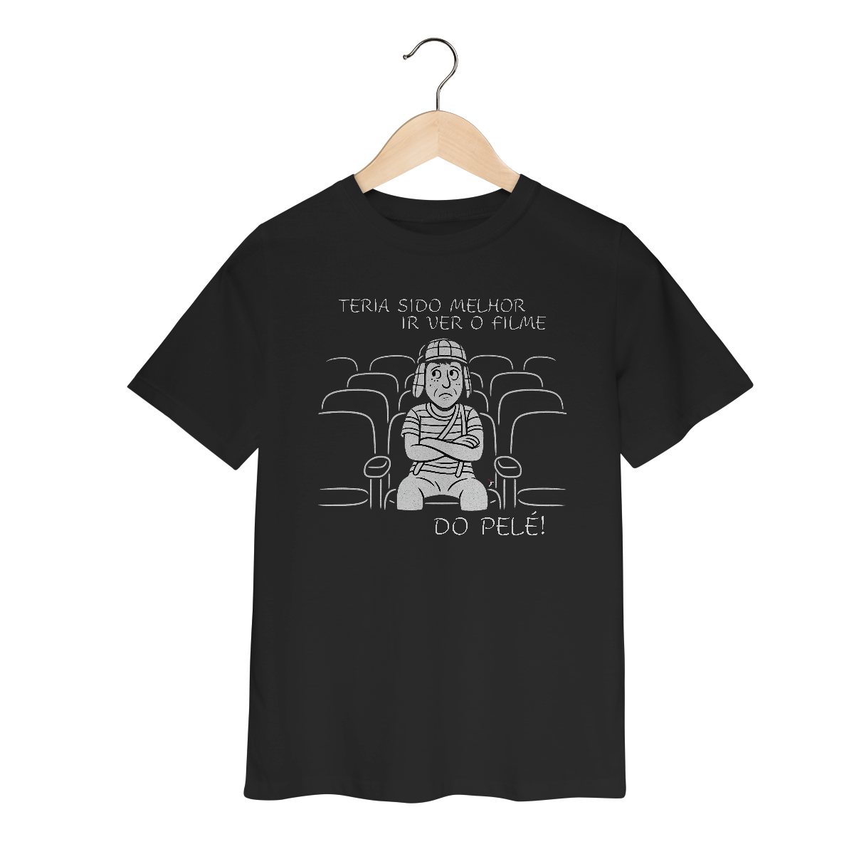 Camiseta Infantil Chaves Modelo 2 - Filme do Pelé