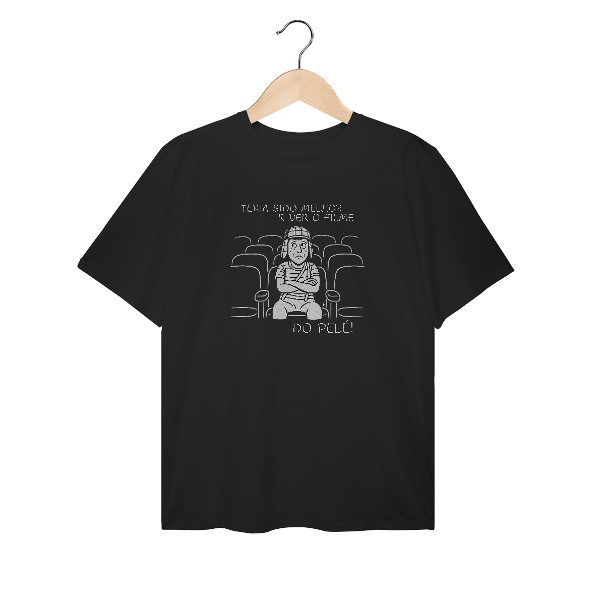 Camiseta Plus Size Chaves Modelo 2 - Filme do Pelé