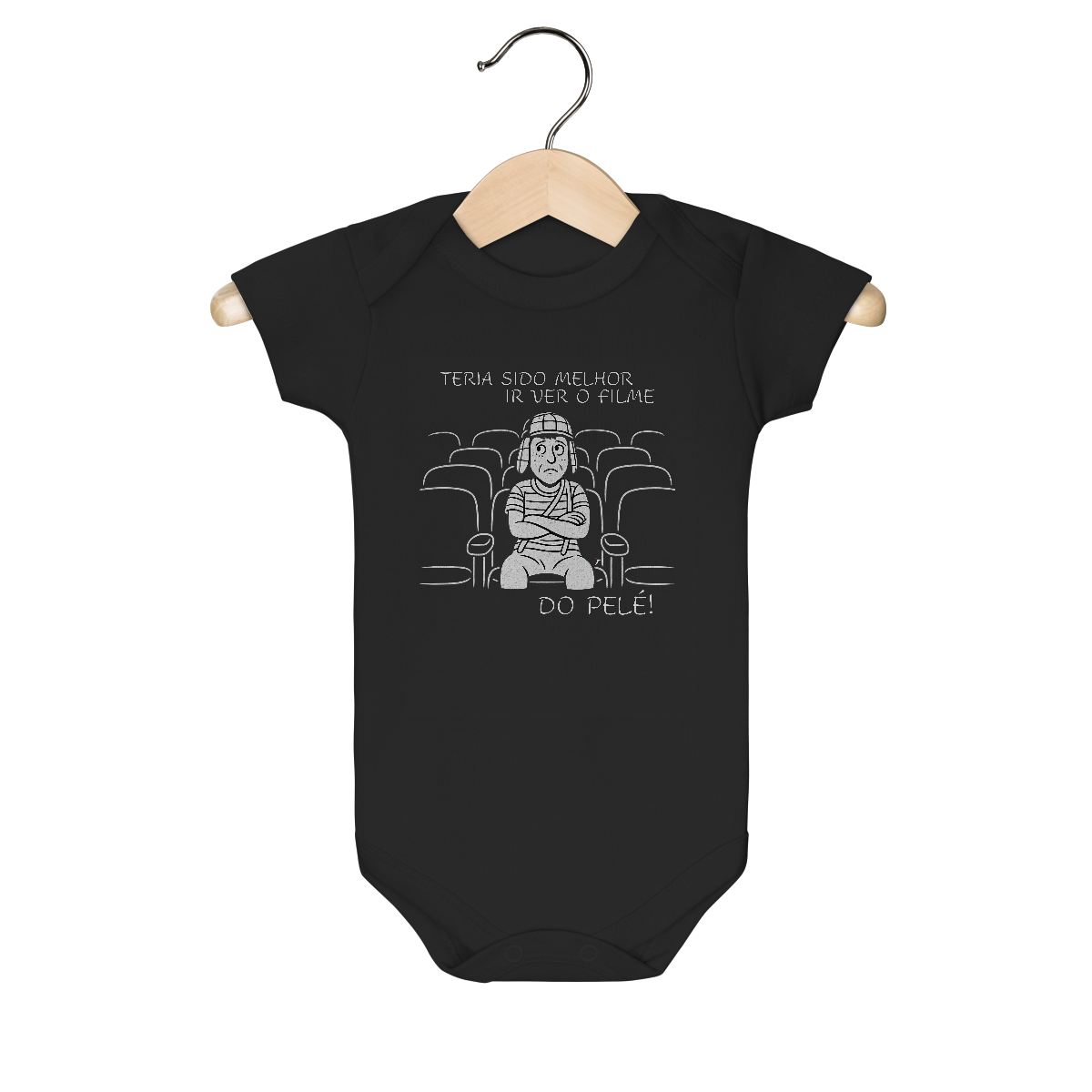 Body Bebê Chaves Modelo 2 - Filme do Pelé