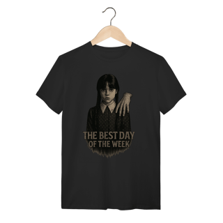 Camiseta Wandinha Modelo 1 - The Best Day of the Week