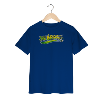 Camiseta Infantil Brasil - Vai Brasa