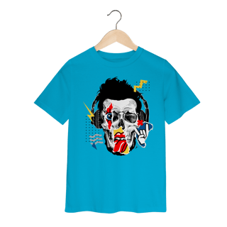 Camiseta Infantil Caveira - Modelo 3