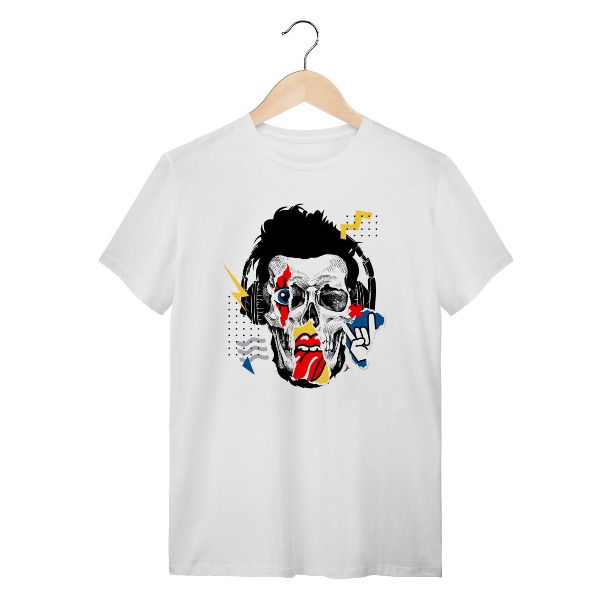 Camiseta Caveira - Modelo 3