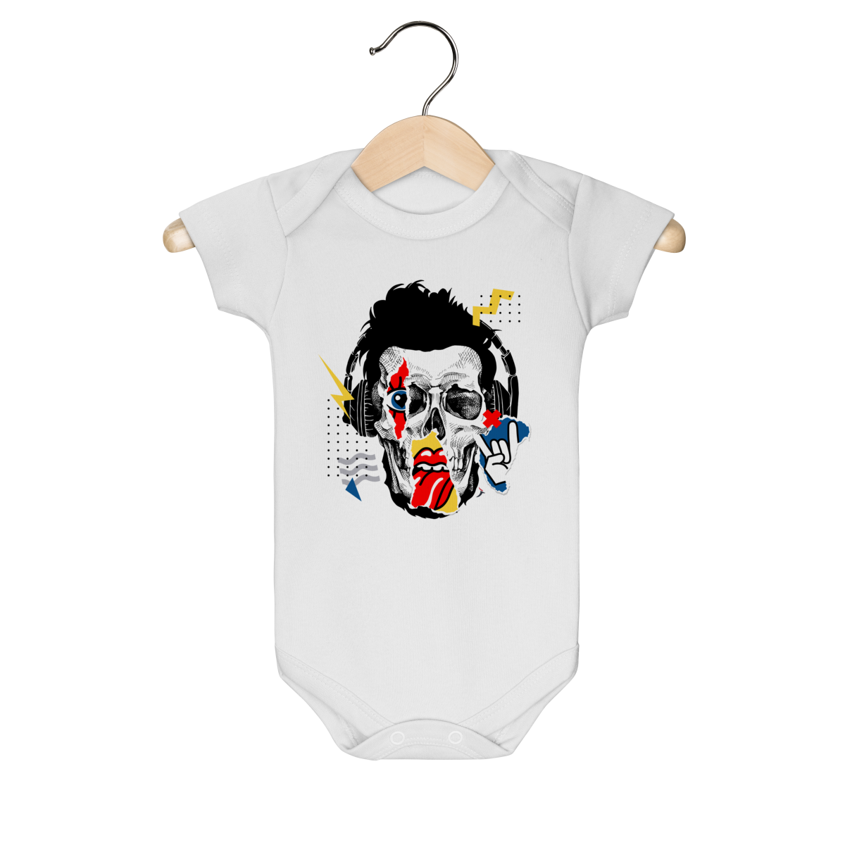 Body Bebê Caveira - Modelo 3