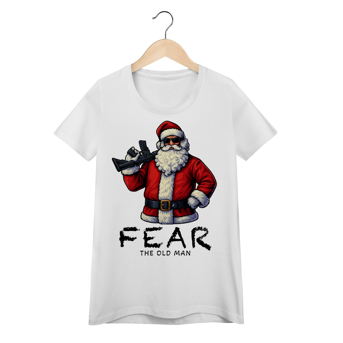 Baby Look Natal Modelo 3 - Fear The Old Man
