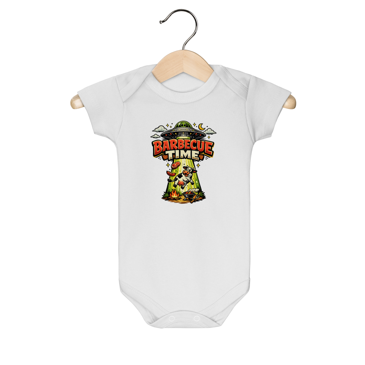 Body Bebê Ufologia Modelo 4 - Barbecue Time