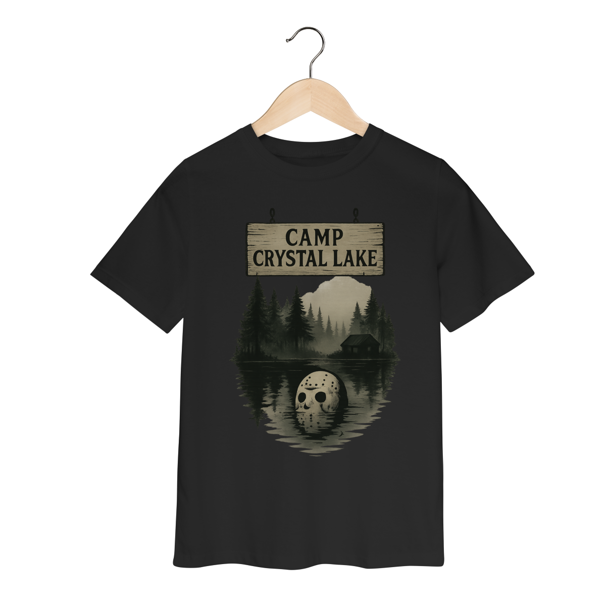 Camiseta Infantil Sexta-Feira 13 Modelo 1 - Crystal Lake