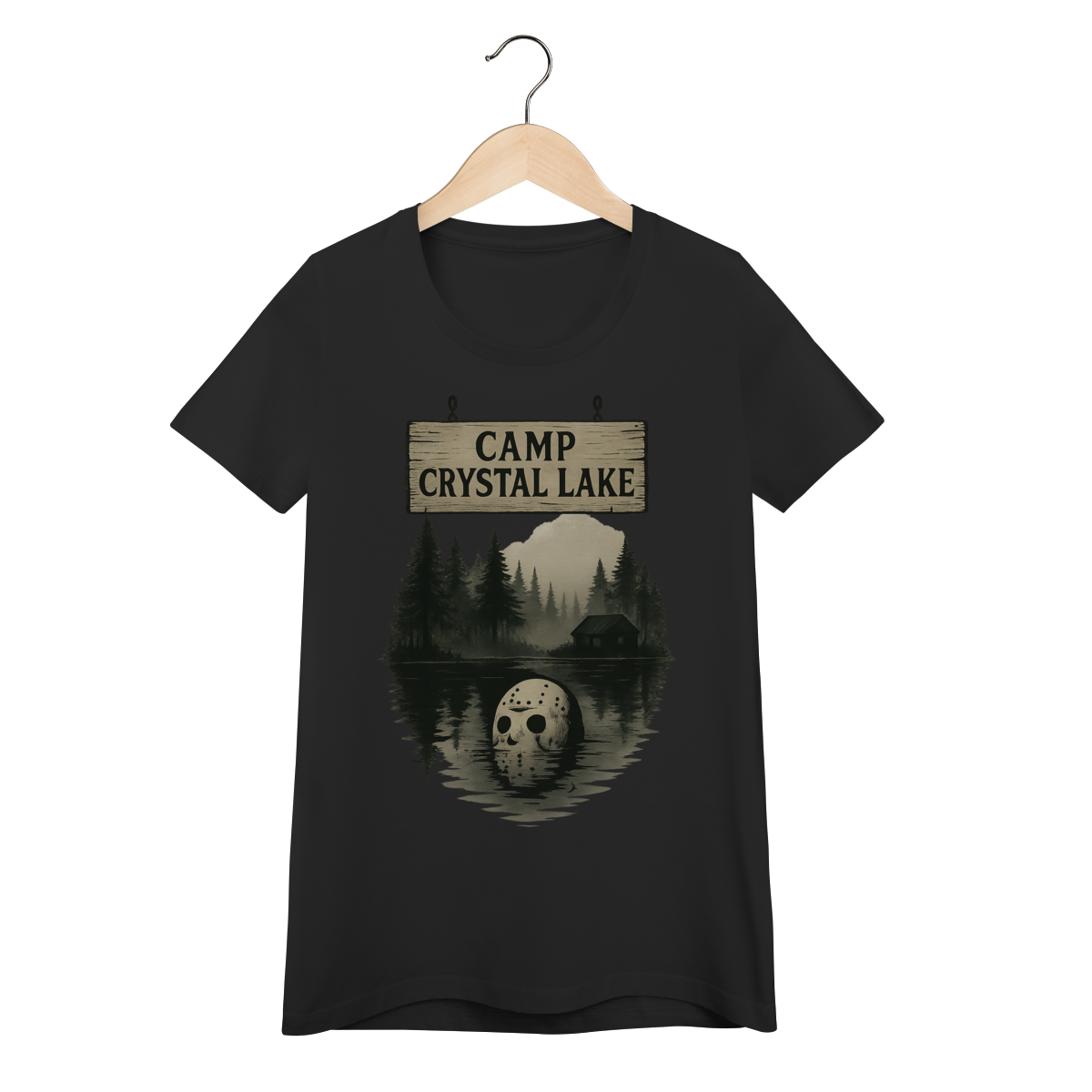 Baby Look Sexta-Feira 13 Modelo 1 - Crystal Lake