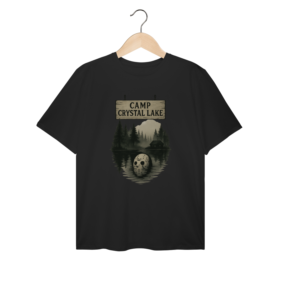 Camiseta Plus Size Sexta-Feira 13 Modelo 1 - Crystal Lake
