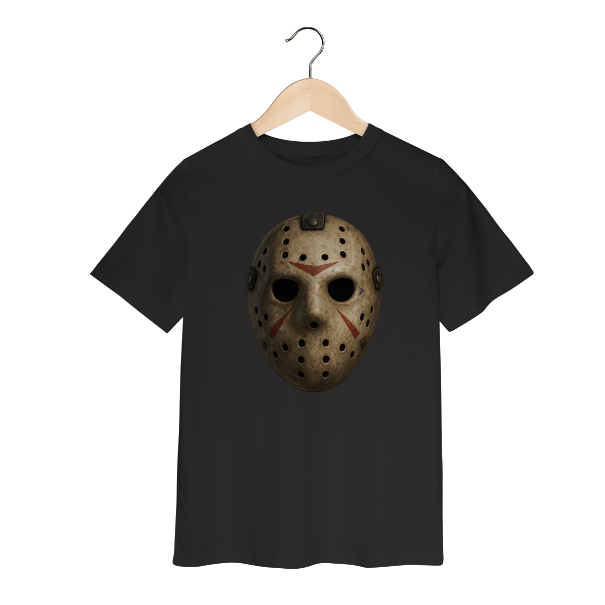 Camiseta Infantil Sexta-Feira 13 Modelo 2 - Máscara Jason