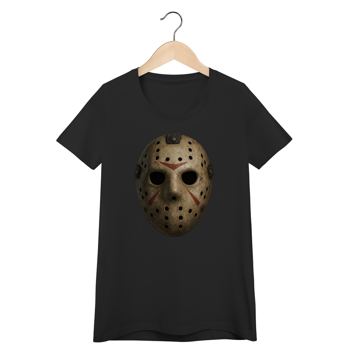 Baby Look Infantil Sexta-Feira 13 Modelo 2 - Máscara Jason