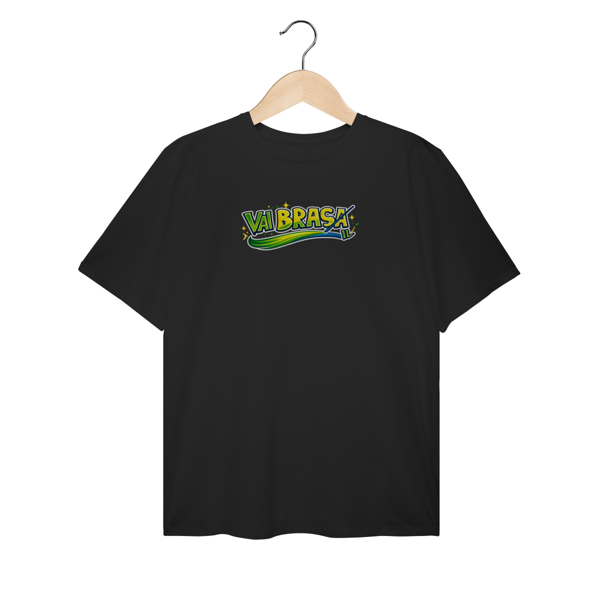 Camiseta Plus Size Brasil - Vai Brasa