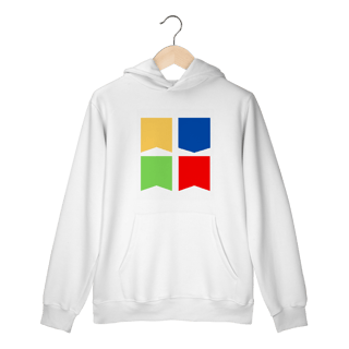 Moletom Prime Canguru Eu Amo Arraiá - Flags