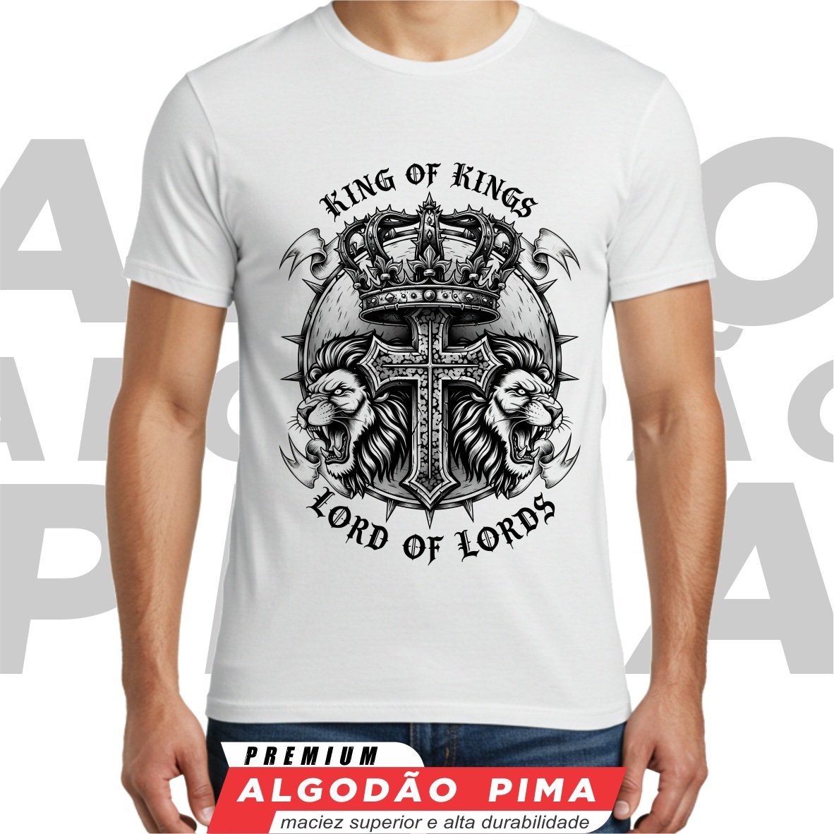 Camiseta King of Kings - Selo da Majestade