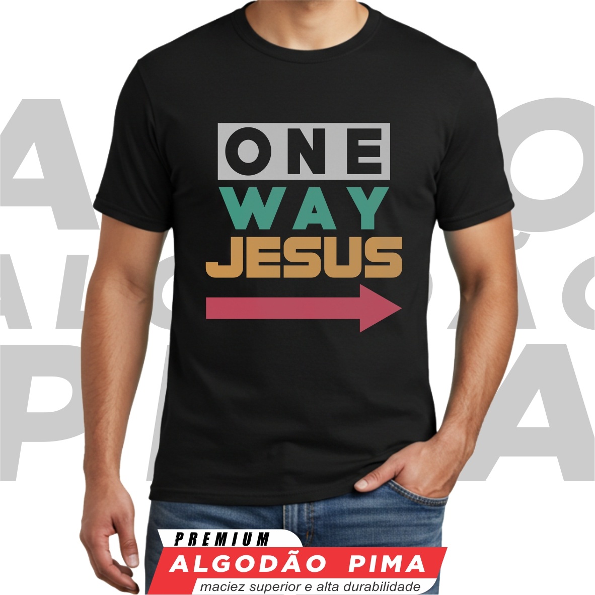 Camiseta - One Way Jesus