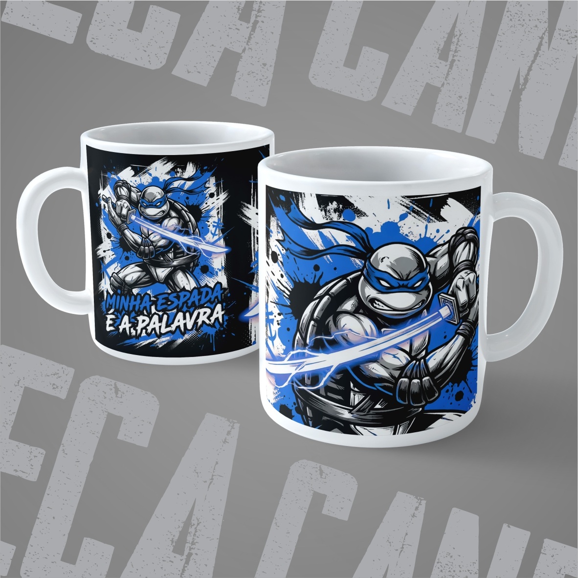 Camiseta Ninja da Fé: A Espada é a Palavra