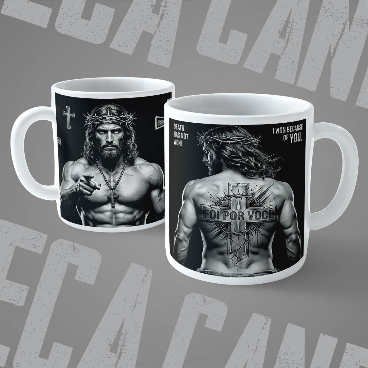 Caneca Manifesto: Venci por Você