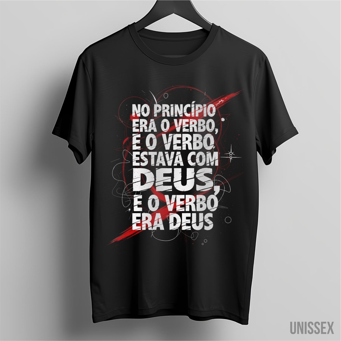 Camiseta O Verbo: O Princípio de Tudo (Unissex)